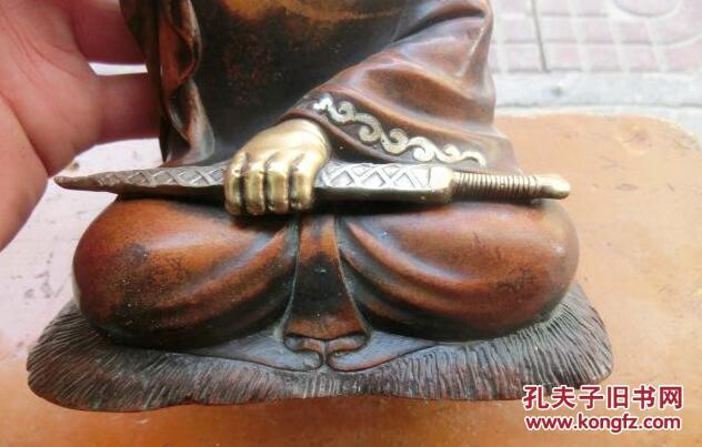 【图】收来的越王勾践卧薪尝胆 铜摆件_价格: