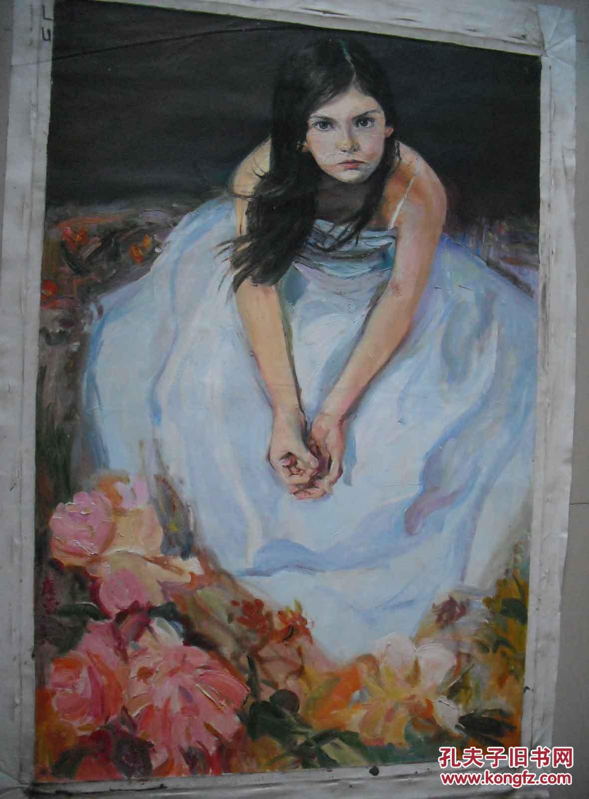 内衣馆油画_风景油画(2)