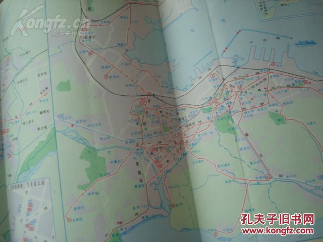 辽宁导游 长4开 辽宁省名胜古迹风景区分布图 沈阳大连城区图 手绘
