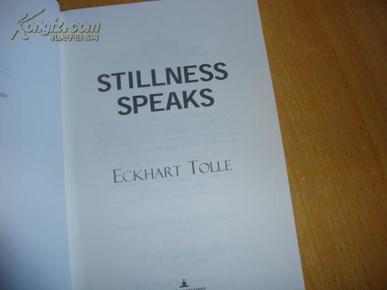 stillness speaks(保正版)