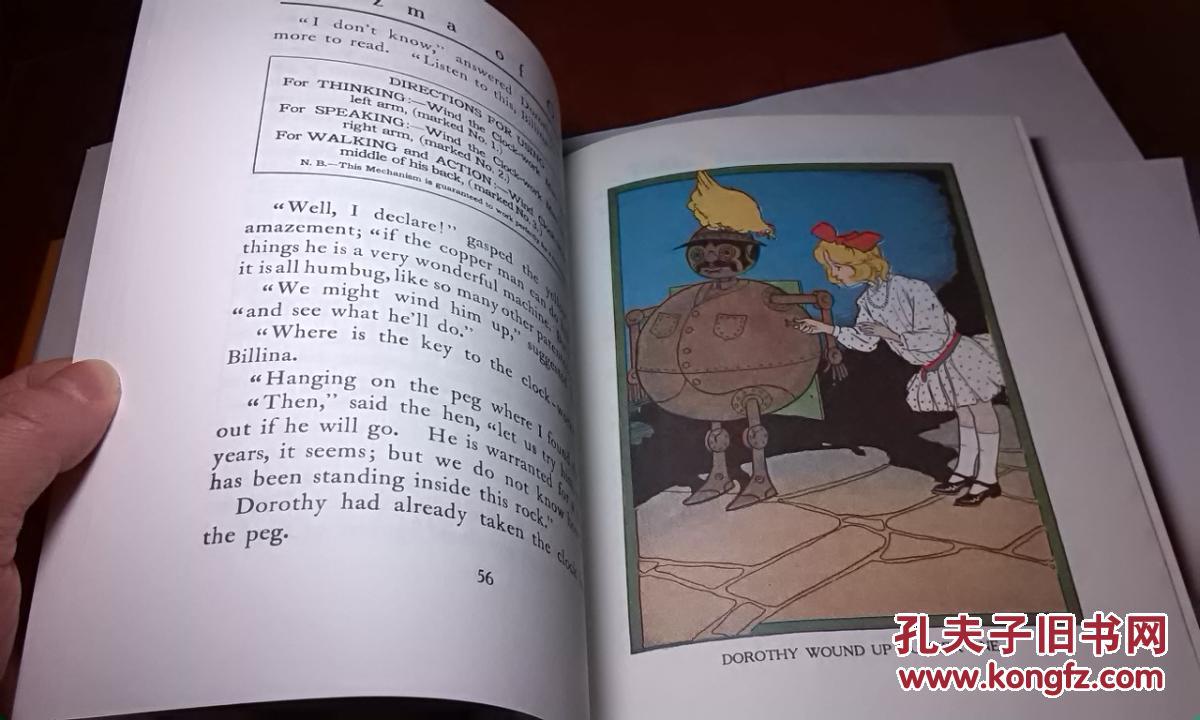 ozma of oz 奥兹的奥兹玛公主 英文原版 品好l. frank