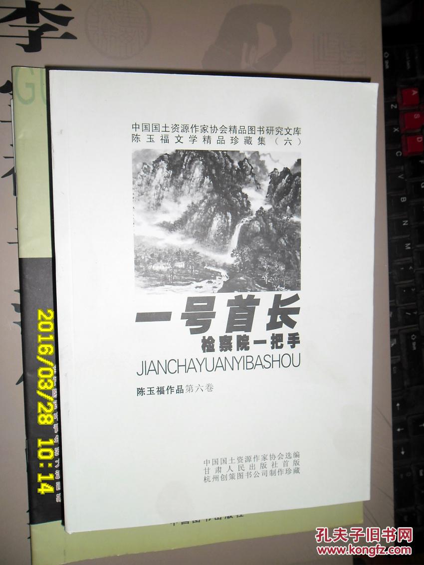 陈玉福作品第六卷:一号首长检察院一把手