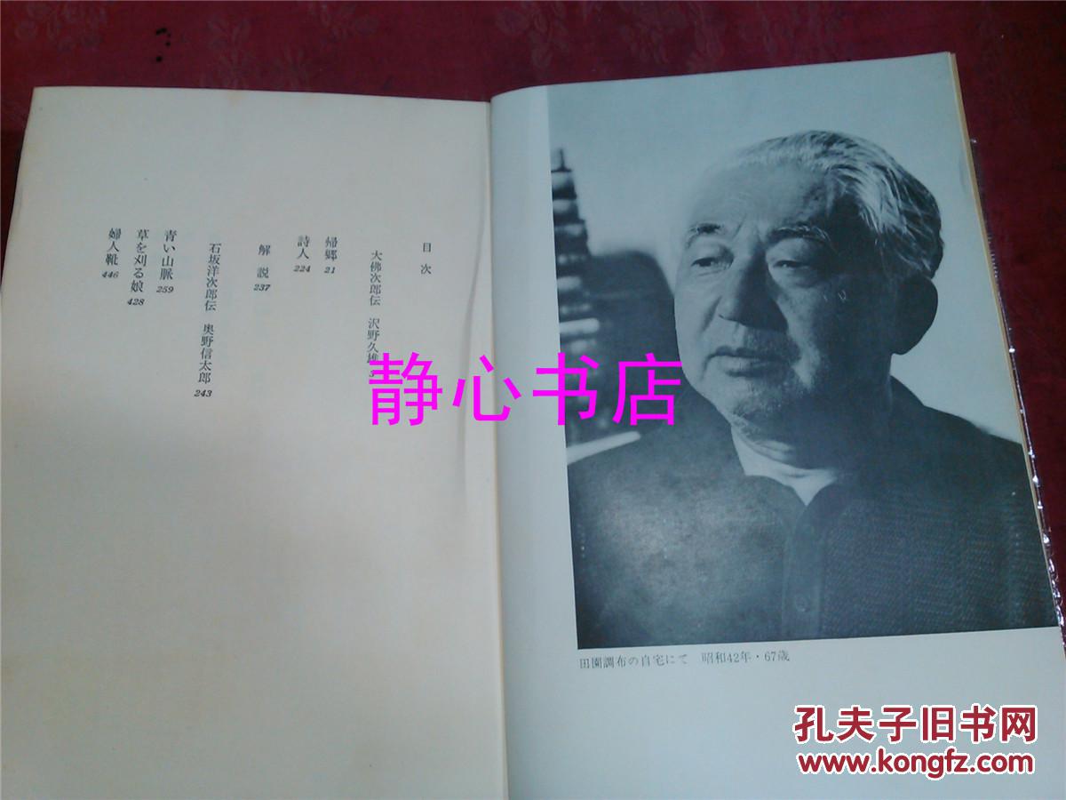 日本日文原版书现代日本文学馆35大佛次郎·