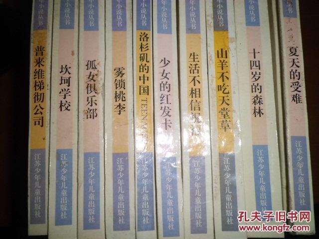 【图】中华当代少年小说丛书系列 :全十册 精装