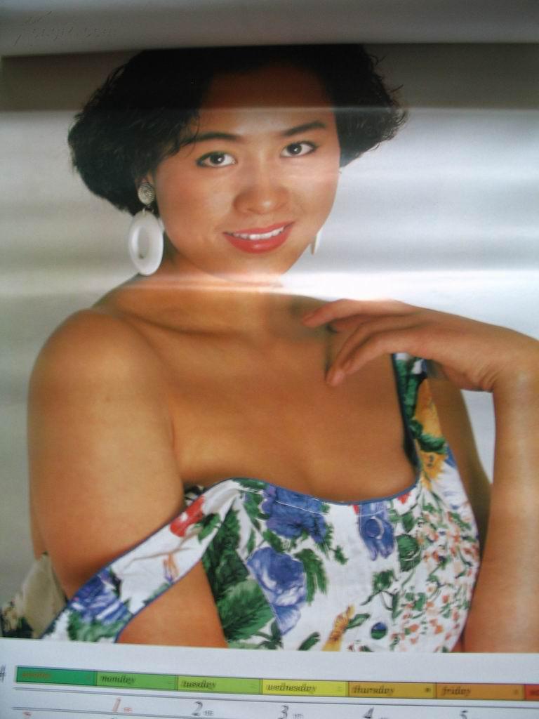 1994年挂历:港台明星(13张全)/g挂31