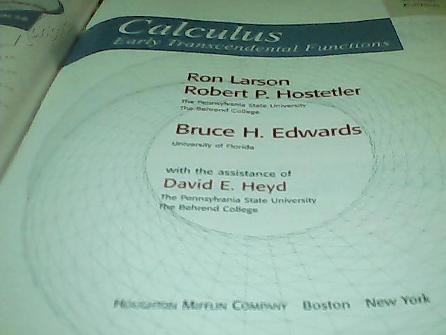 【图】CALCULUS EARLY TRANSCENDENT