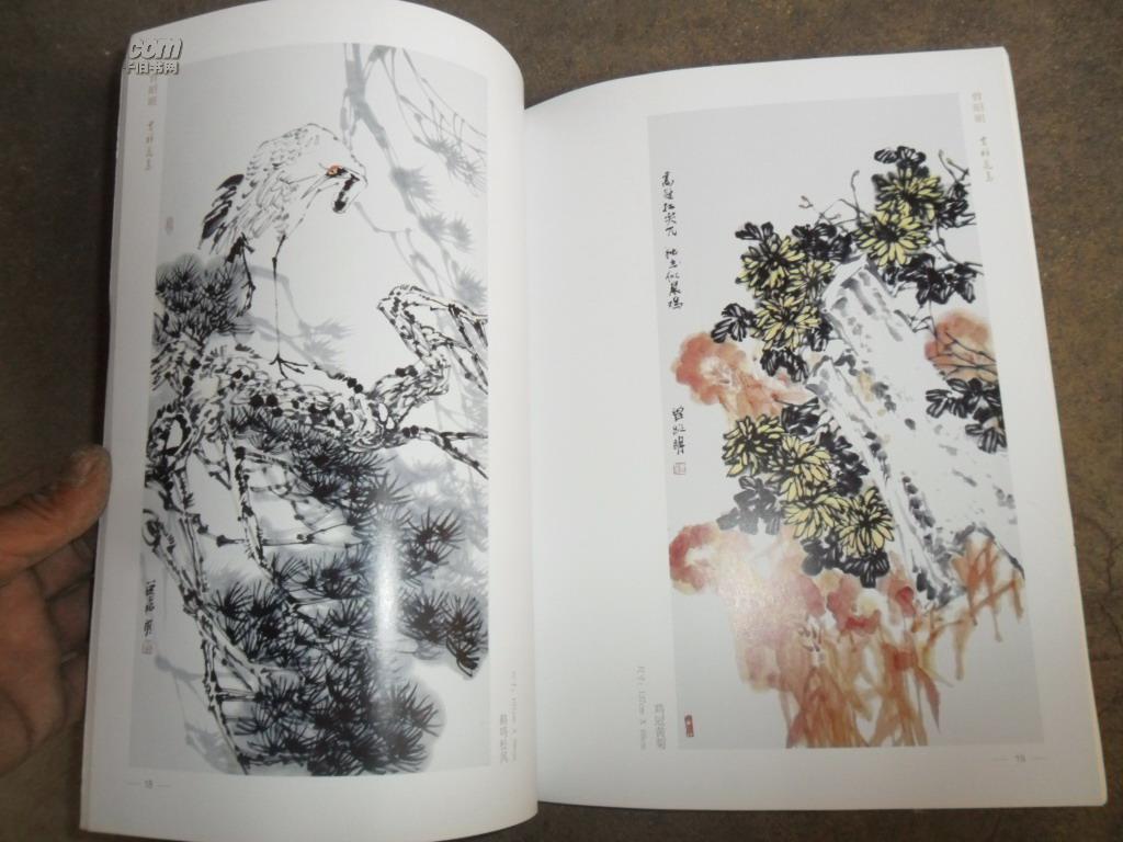 曾绍明国画艺术作品集--吉祥花鸟