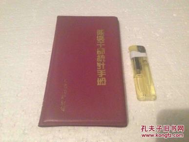 领导干部统计手册 塑面精装 南通市统计局 199