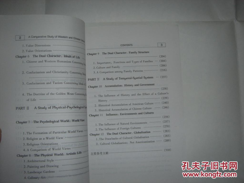 【图】中西文化比较研究【英文】*G1982_价格