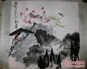 广州美术学院中国画系教授,硕士研究生导师陈新华花鸟画(保真