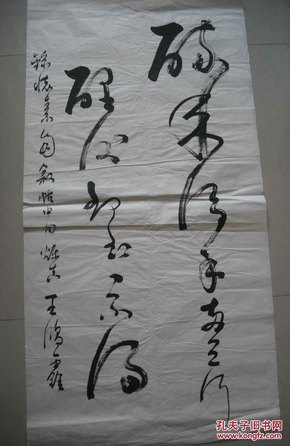 王鸿鑫书法 狂草 八平尺