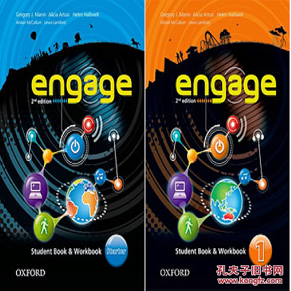 英国Oxford牛津英语 Engage Starter级-3级 8张
