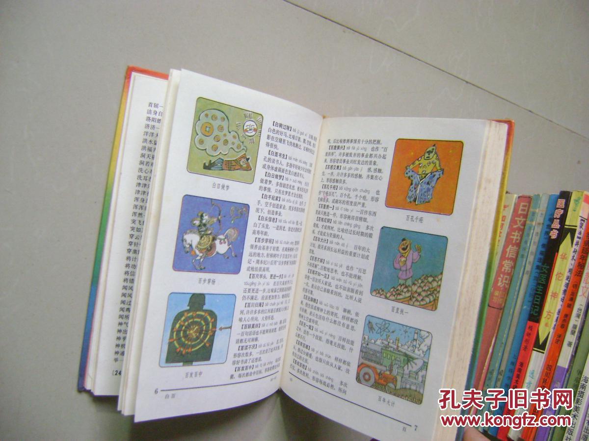 【图】彩图成语词典_价格:3.00