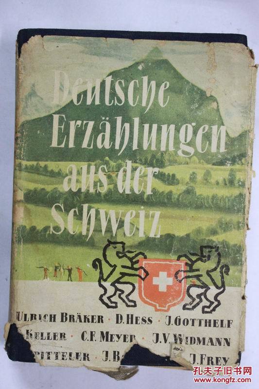 【图】德文原版 来自瑞士的德国短篇故事deut