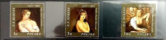 波兰裸女邮票第二组
