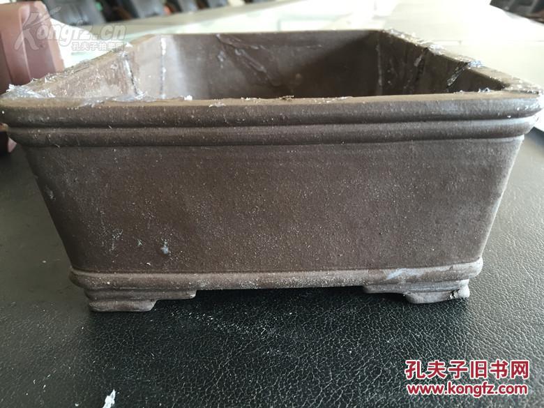 【图】损坏自己修复的《紫砂花盆》,尺寸:23*1