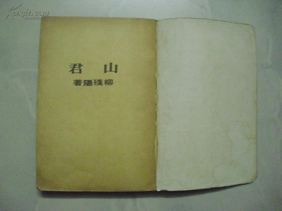 柳残阳小说专辑21 :山君 (全一册 毅力出版 )