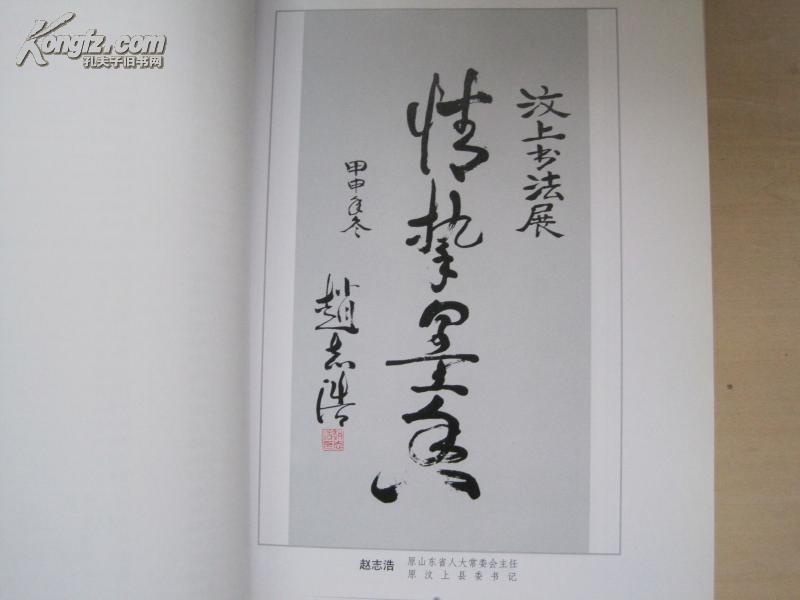 汶上县书法家协会成立书画作品集