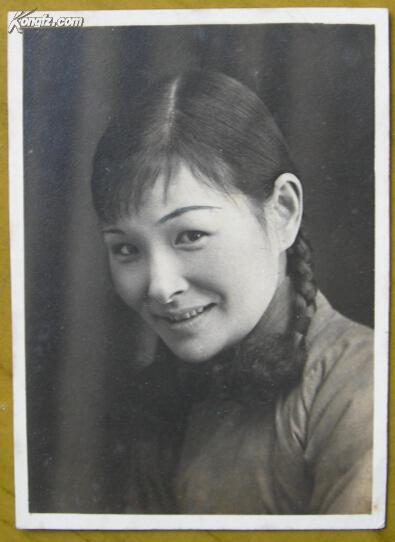 民国老照片:1936年冬天的美女——柳叶眉