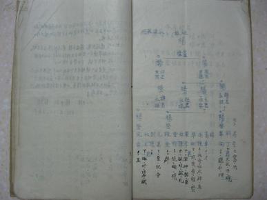 杨氏家谱(世派:怀世永登宗文武兴朝中大孝乾坤远.始祖