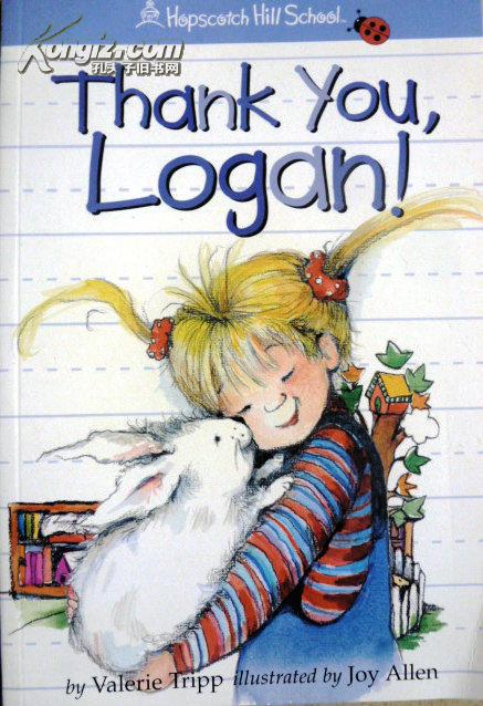 英文原版 少儿绘本故事 Thank you, Logan! 谢谢