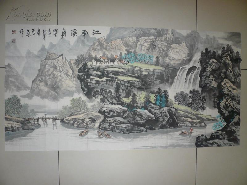 当代中国著名国画家 中国美术家协会会员 国家一级美术师 李文昌 作品
