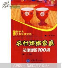 农村婚姻家庭法律知识100问_简介_作者:王莉