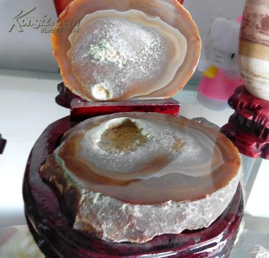 天然玛瑙原石水胆玛瑙