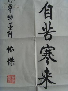 中国国家书画院副院长,香港特区文化艺术总会荣誉主席,国家一级书法家图片