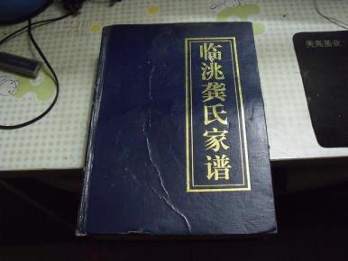 临洮龚氏家谱(600多页精装一厚册)(113光)