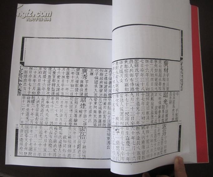 同治12年《孔氏大宗谱》(全)有历代"衍圣公"家人情