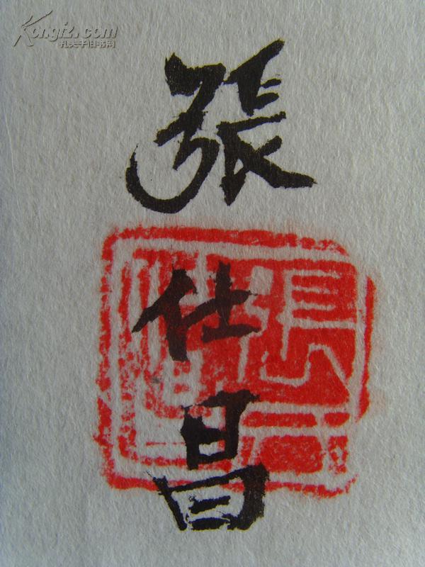张仕昌书法神州大地