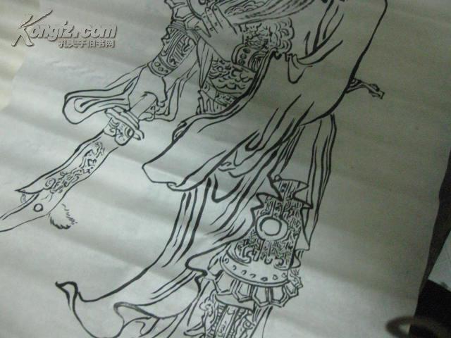 绘画作品 关公