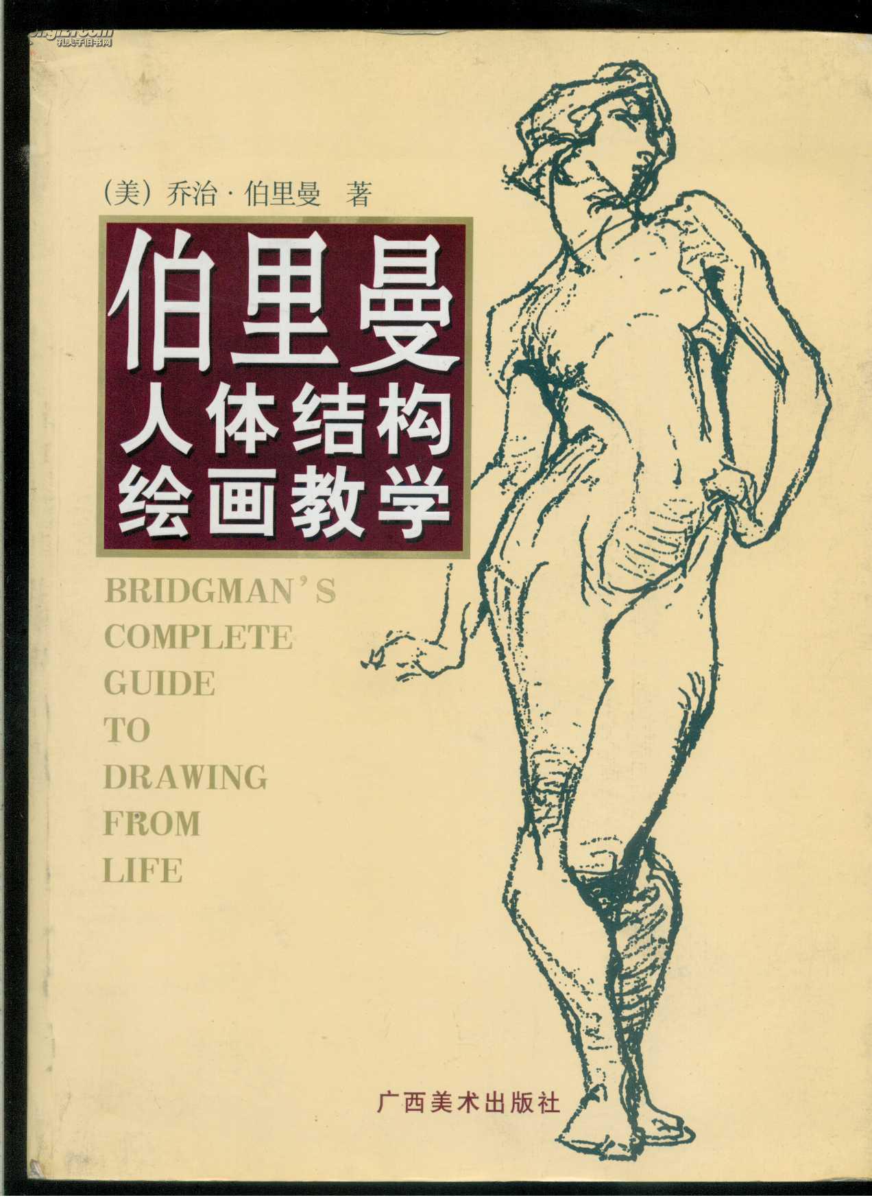 【图】伯里曼人体结构绘画教学(大16开)