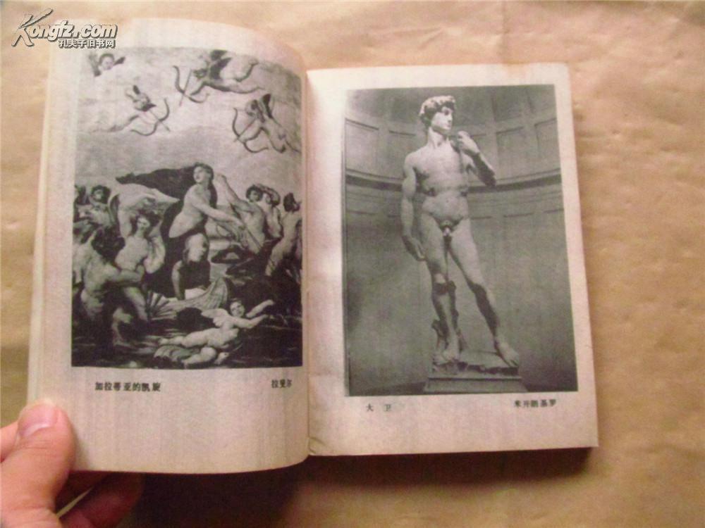 【美术】西方裸体艺术鉴赏(88年一版一印,八五品)