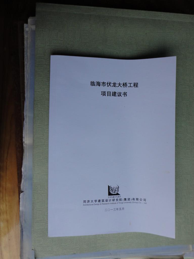 临海市伏龙大桥工程项目建议书