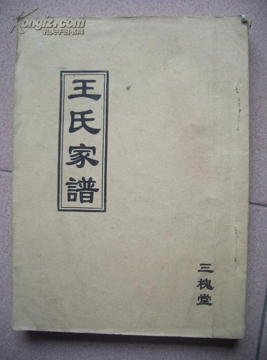 【图】三槐堂《王氏家谱》图片