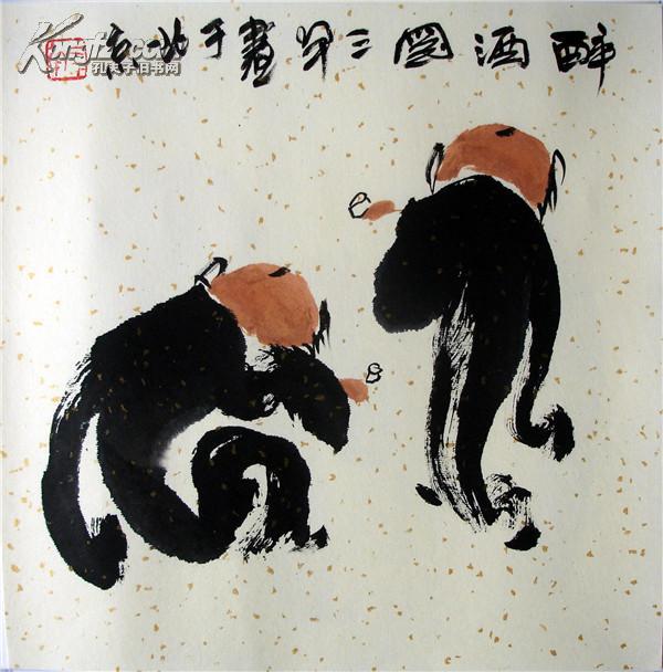 【酒不醉人人自醉】醉友情!中国传统人文画【醉酒图】