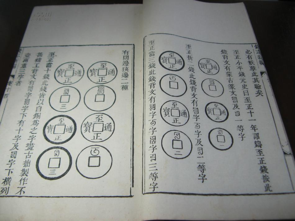 道光年间精刻本,初印,品相极佳,一代钱谱,钱币图数百上千,摹刻精雅