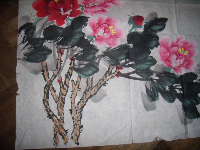 李山石 牡丹