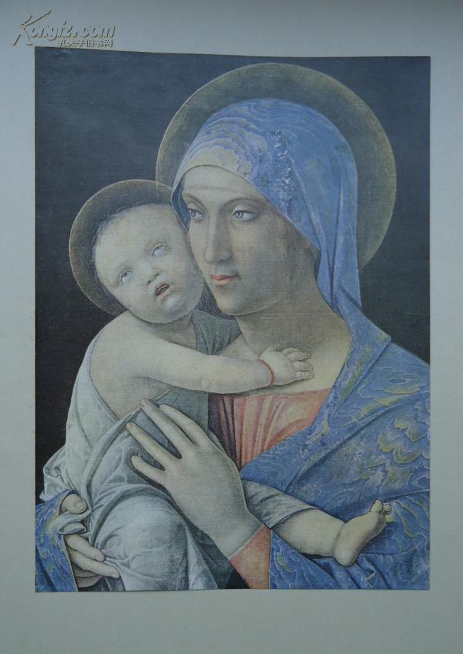 1945年fabergallerythevirginandthechild老画册系列之圣母圣婴像名画
