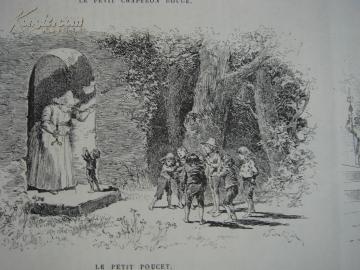 z【老画报 版画】1883年 法国画报,清国官员标准装束肖像雕版画
