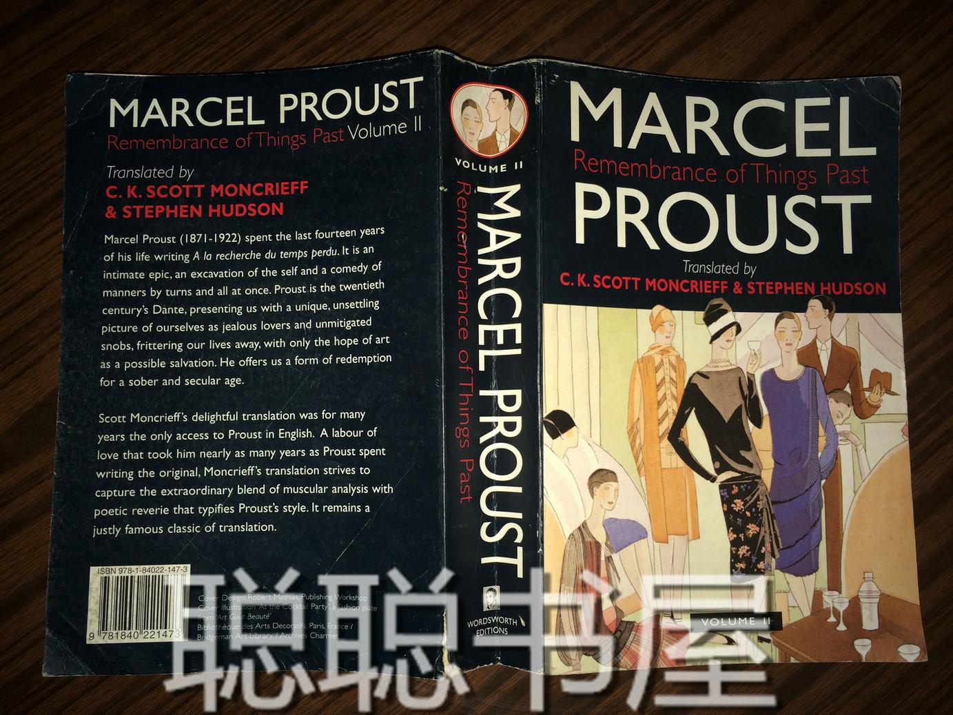 c marcel proust remembrance of things past volume ii(two)外文