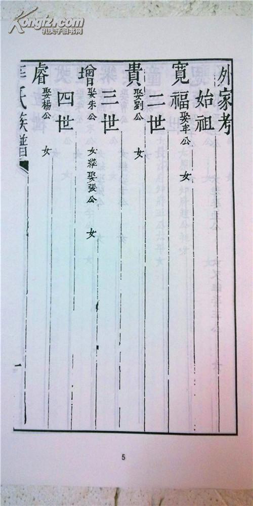 家谱-辛氏族谱 宽福公支 16开 758页 天启二年(1606年 复印本