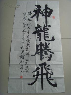 刘东海:书法:神龙腾飞
