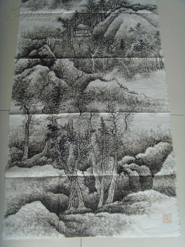 6)笔名张谷,浙江杭州人.擅长中国画.