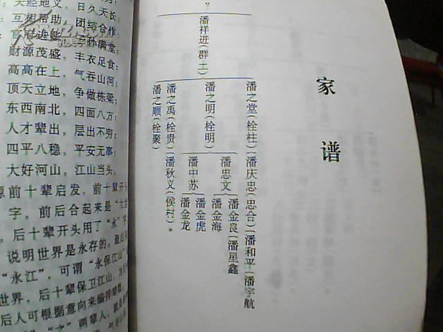 (山西省沁水县郑村镇)潘节村村史(附:潘氏家谱)