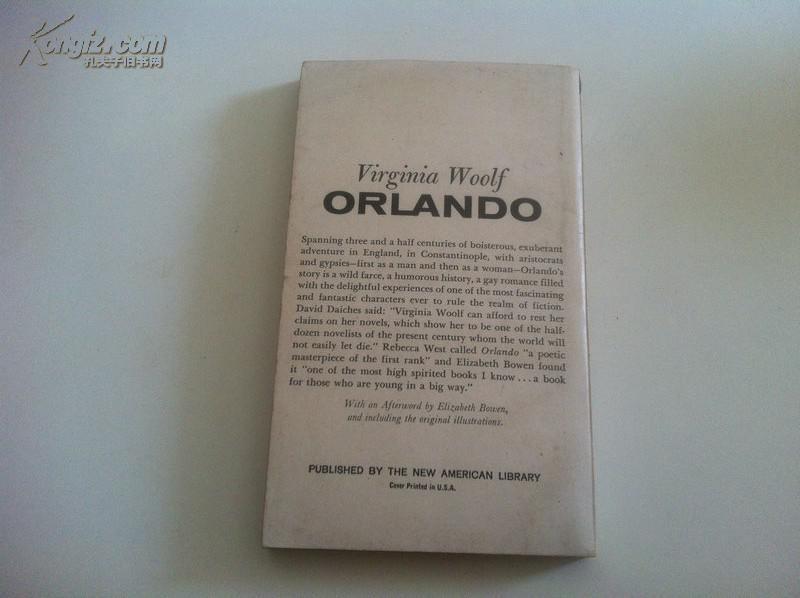 (a signet classic) orlando: a biography【奥兰多,弗吉尼亚·伍尔芙