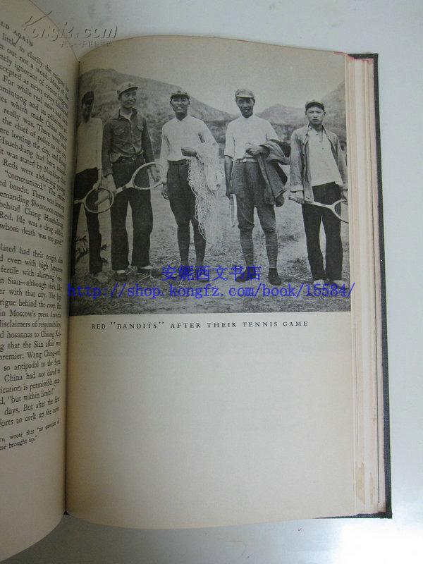1938年英文《红星照耀中国》又名西行漫记,埃德加.