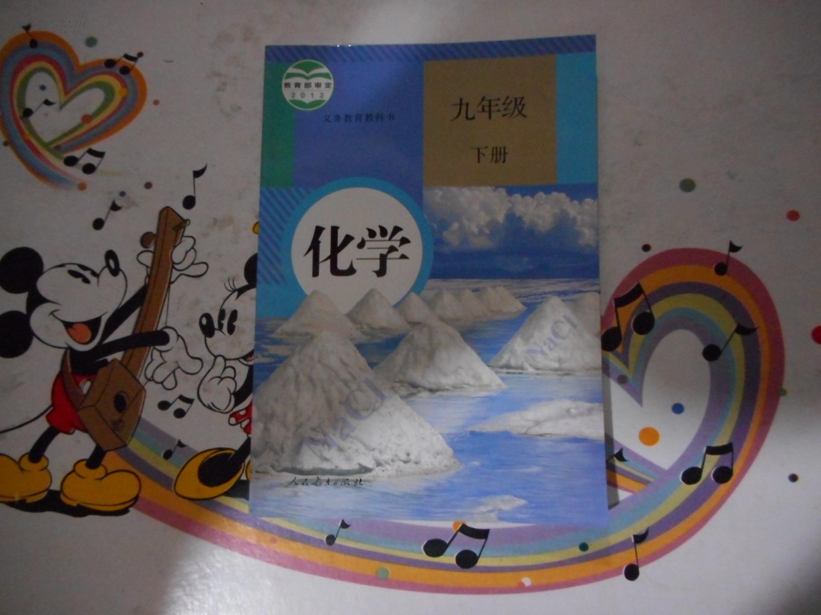 初中化学课本《化学九年级下册》2012版